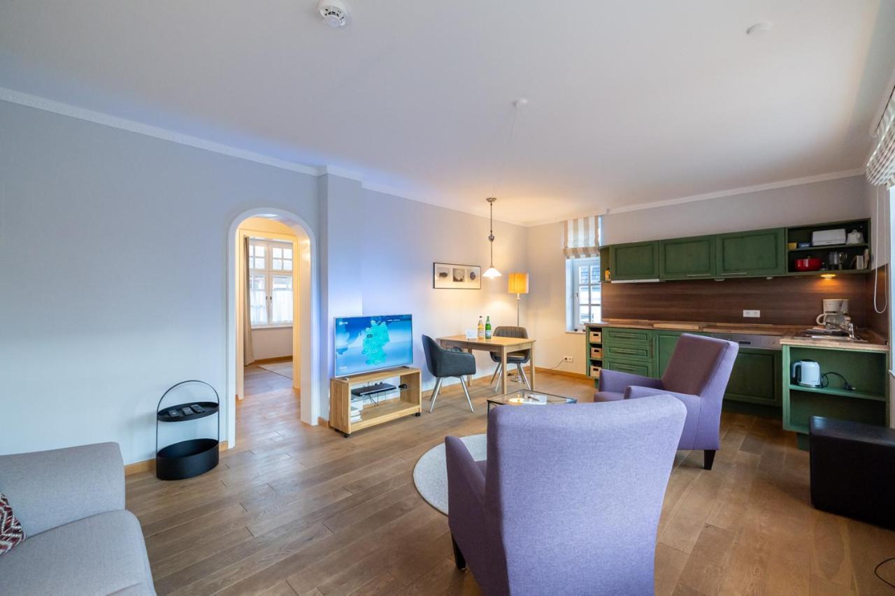 Villa Friedericia, Wohnung 3-Hochparterre Links Wyk auf Fohr Bagian luar foto