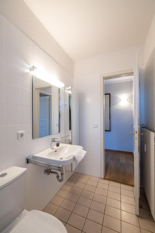 Villa Friedericia, Wohnung 3-Hochparterre Links Wyk auf Fohr Bagian luar foto